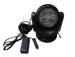 Use 4*5W lamp rotating search lamp, CREE