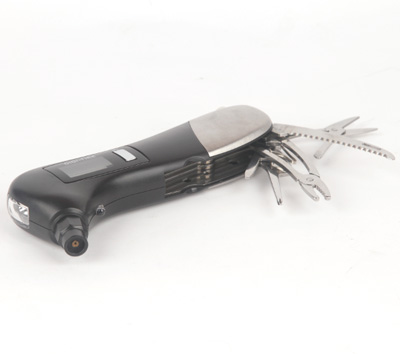 Multifunction tools (tire gauge,knifes)