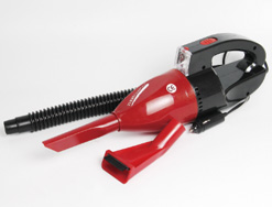 Turbo mini vacuum cleaner w/light