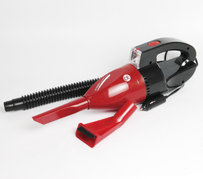 Turbo mini vacuum cleaner w/light