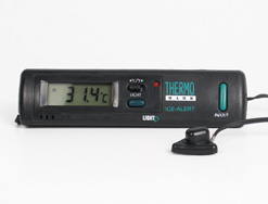 In-out thermometer with back light digital