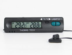 In-out thermometer dual display