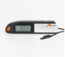 In-out thermometer with back light