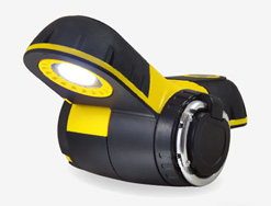 Folding rechargeable worklight