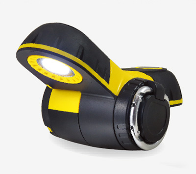 Folding rechargeable worklight