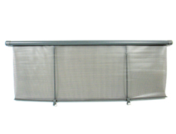 Car curtain w/2 stand