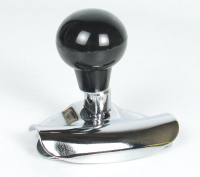 Foldable steering wheel knob