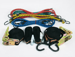 Kit of tie down & elastic stripe