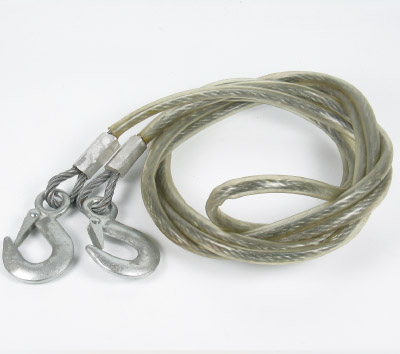 Metal tow rope 3.5m ø 6mm/8mm/10mm/12mm