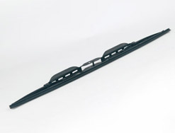 Wiper blade with spoiler