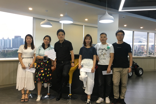 August&September 2019 Sales competition came to a successful conclusion